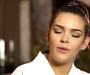 Horny masseuse gets fuck